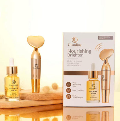 Brighten Serum + appareil de massage